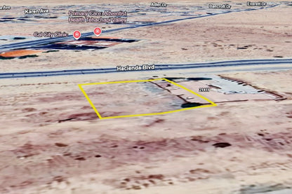 0.29 Acre California City, Kern County, CA (Power, Water, & Paved Road)
