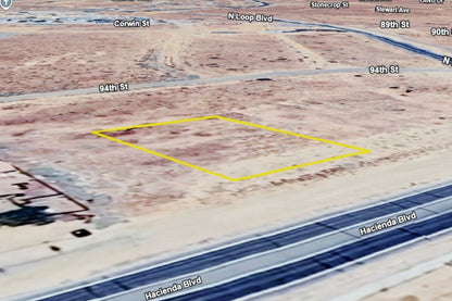 0.29 Acre California City, Kern County, CA (Power, Water, & Paved Road)