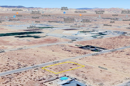 0.24 Acre California City, Kern County, CA (Power, Water, & Paved Road)