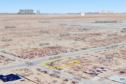 0.24 Acre California City, Kern County, CA (Power, Water, & Paved Road)