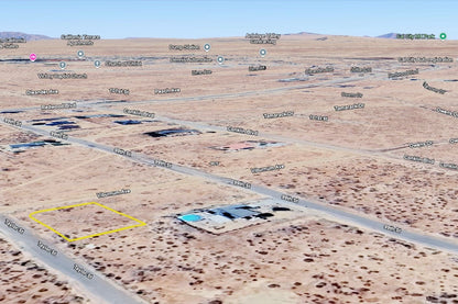 0.24 Acre California City, Kern County, CA (Power, Water, & Paved Road)