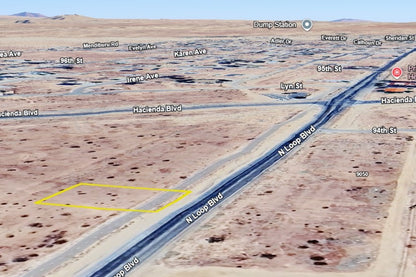 0.23 Acre California City, Kern County, CA (Commercial Lot, Power, Water, & Paved Road)