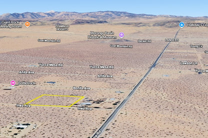 2.32 Acres Landers, San Bernardino County, CA (Power & Water)