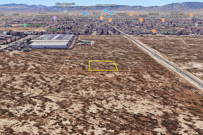1.14 Acres Lancaster, Los Angeles County, CA (Commercial Lot & Power)