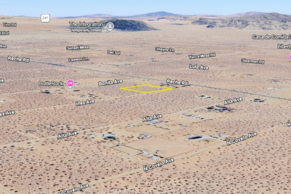 2.32 Acres Landers, San Bernardino County, CA (Power & Water)