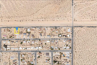 0.19 Acre Twentynine Palms, San Bernardino County, CA (Power, Water, & Paved Road)