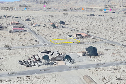 0.18 Acre Desert Hot Springs, Riverside County, CA (Power, Water, & Paved Road)