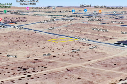 0.23 Acre California City, Kern County, CA (Commercial Lot, Power, Water, & Paved Road)
