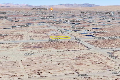 0.24 Acre California City, Kern County, CA (Power, Water, & Paved Road)