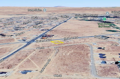 0.29 Acre California City, Kern County, CA (Power, Water, & Paved Road)