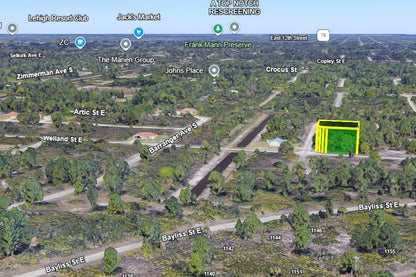 0.29 Acre Lehigh Acres, Lee County, FL (Power & Paved Road)