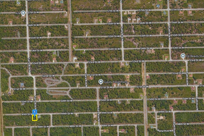 0.25 Acre Lehigh Acres, Lee County, FL (Power & Paved Road)