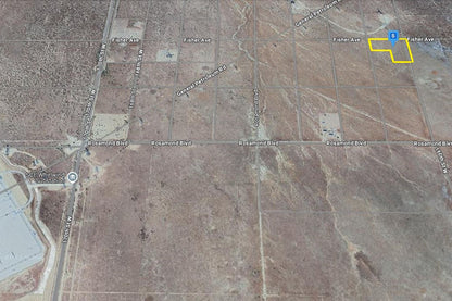 7.50 Acres Rosamond, Kern County, CA