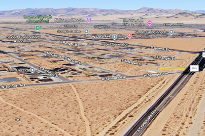 0.16 Acre Ridgecrest, Kern County, CA (Power, Water, & Paved Road)