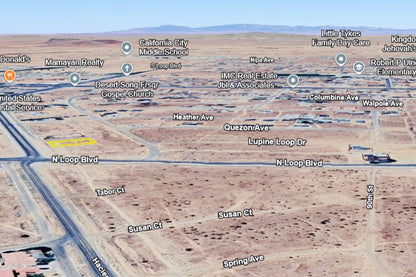 0.29 Acre California City, Kern County, CA (Power, Water, & Paved Road)