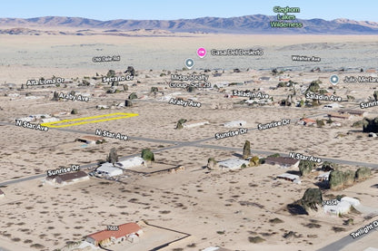 0.69 Acre Twentynine Palms, San Bernardino County, CA (Power, Water, & Paved Road)