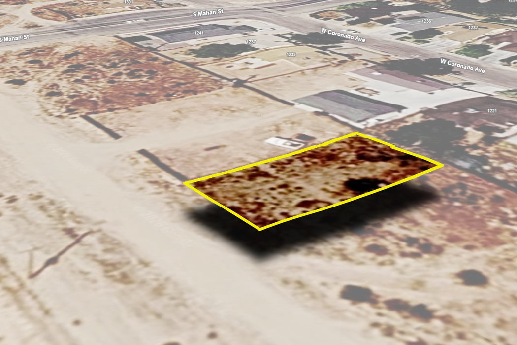 0.11 Acre Ridgecrest, Kern County, CA (Power & Water)