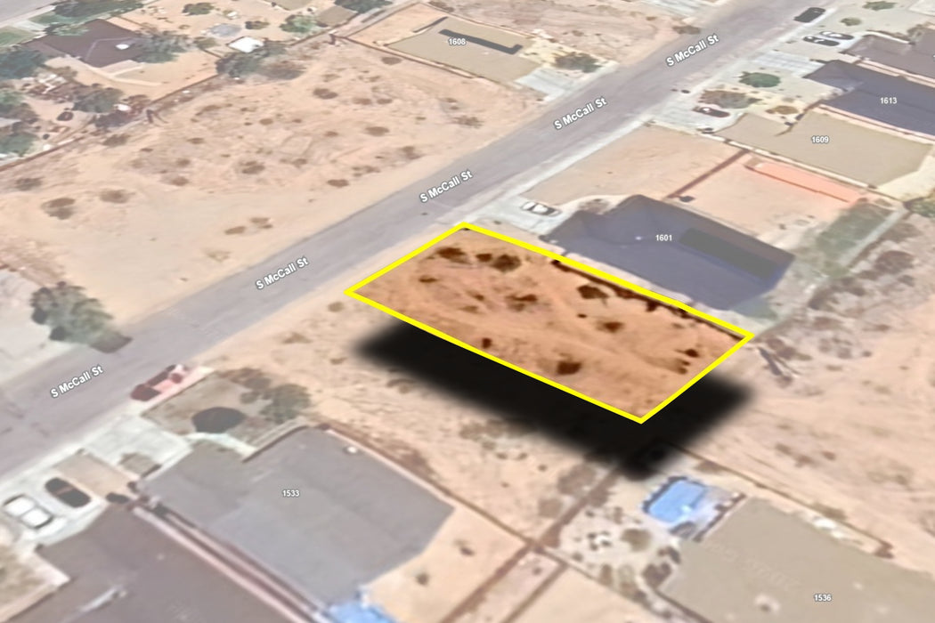 0.15 Acre Ridgecrest, Kern County, CA (Power, Water, & Paved Road)