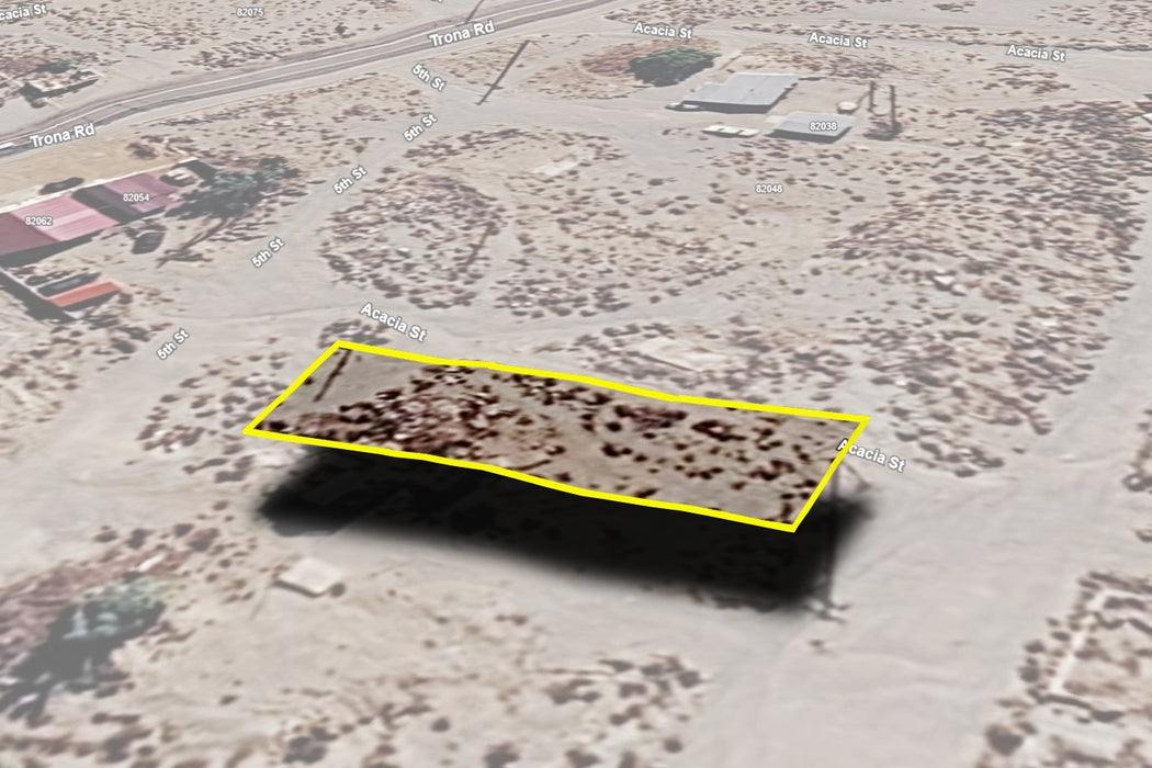 0.16 Acre Trona, San Bernardino County, CA (Power & Water)