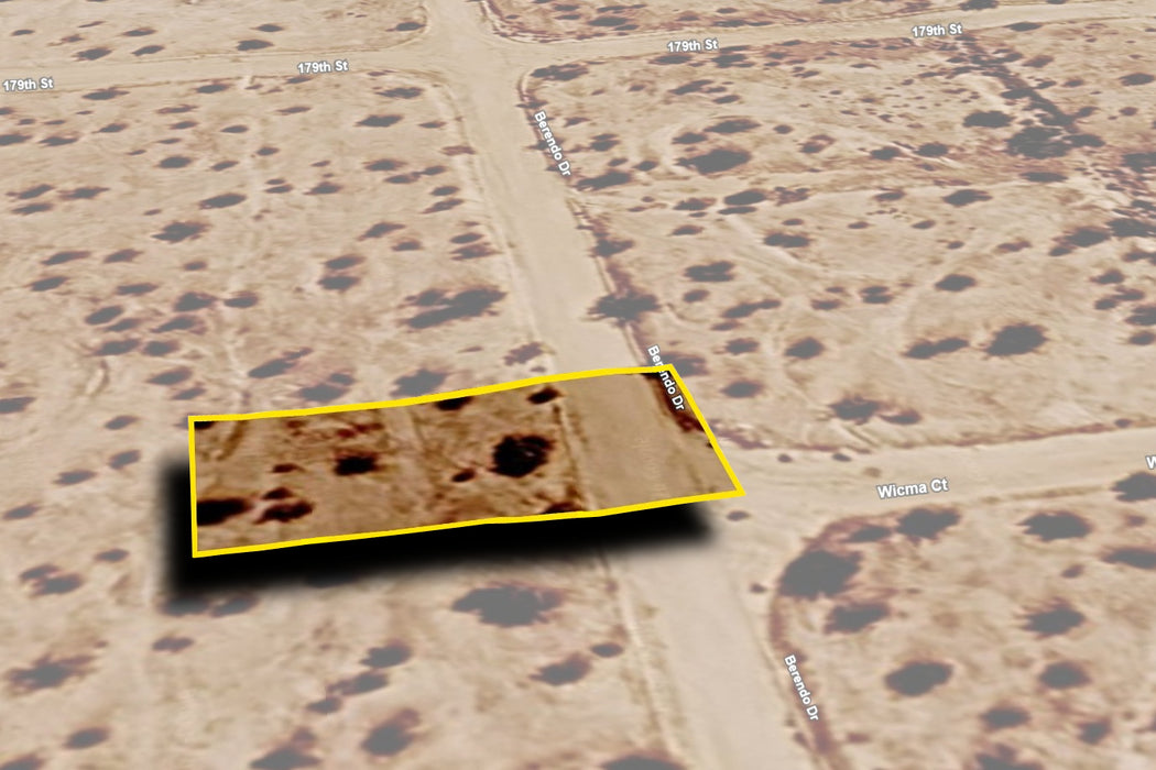 0.18 Acre California City, Kern County, CA
