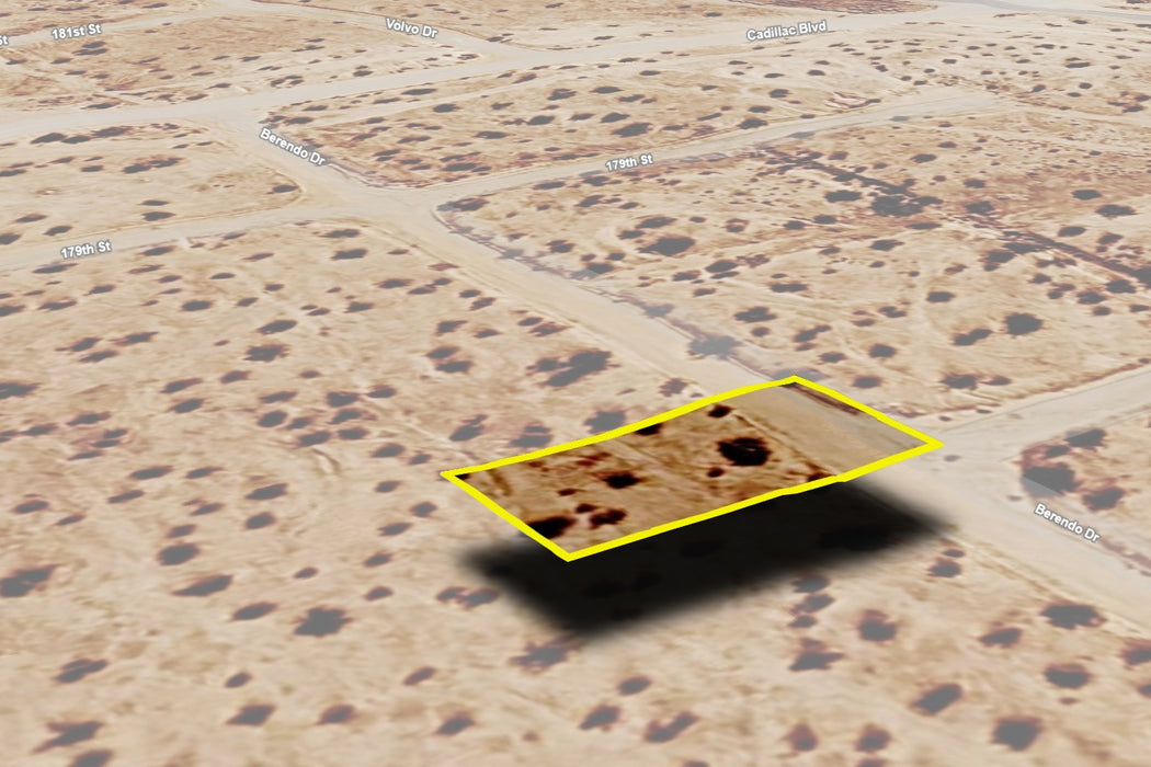 0.18 Acre California City, Kern County, CA