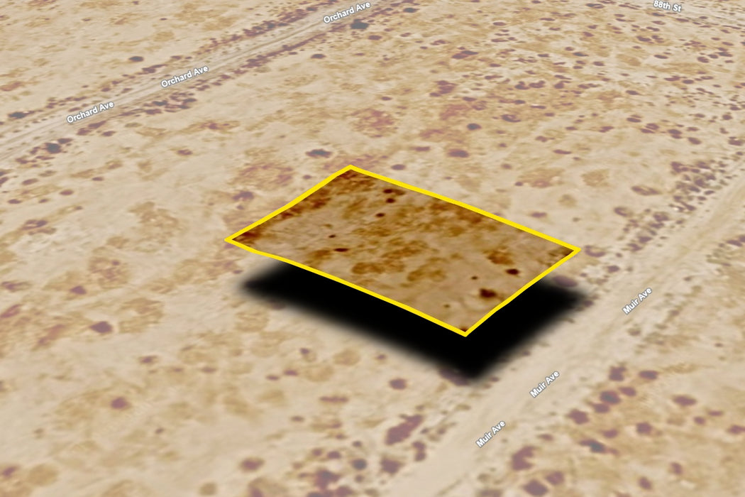0.22 Acre California City, Kern County, CA (Water)
