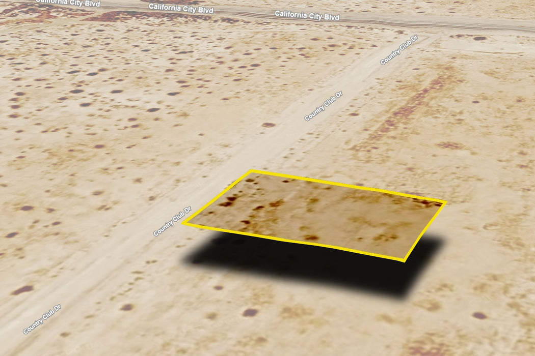 0.22 Acre California City, Kern County, CA (Power)