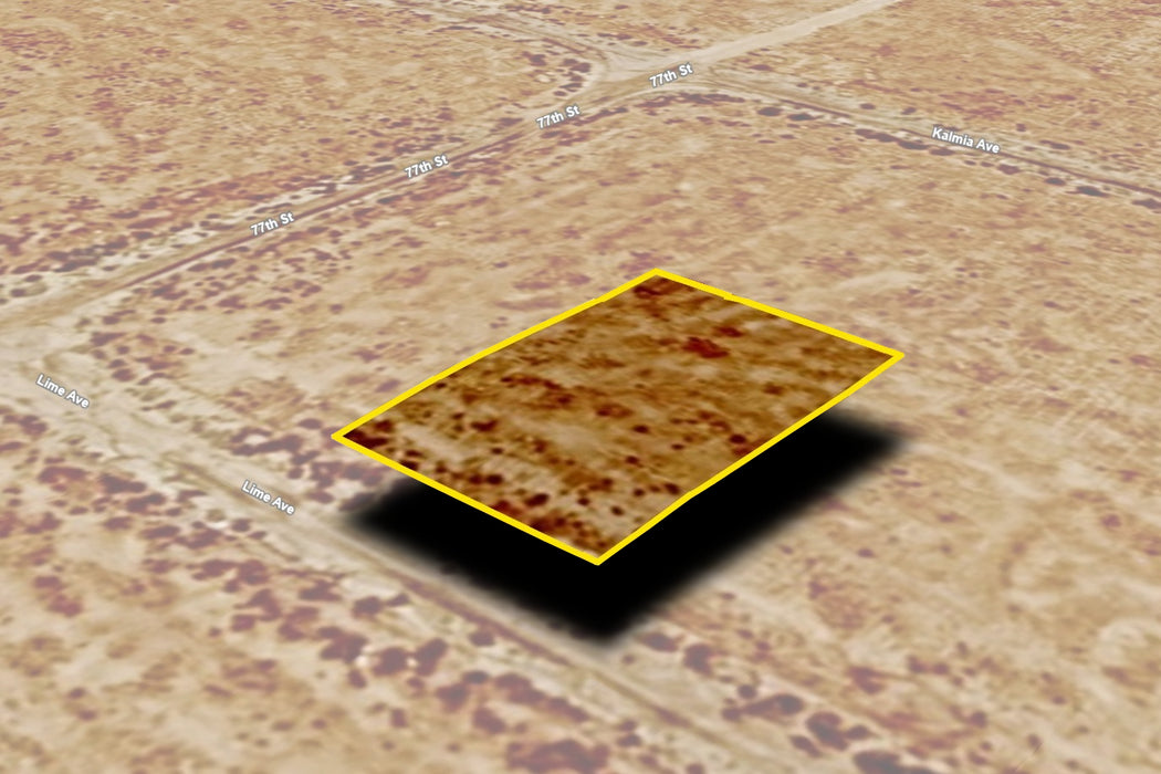 0.22 Acre California City, Kern County, CA