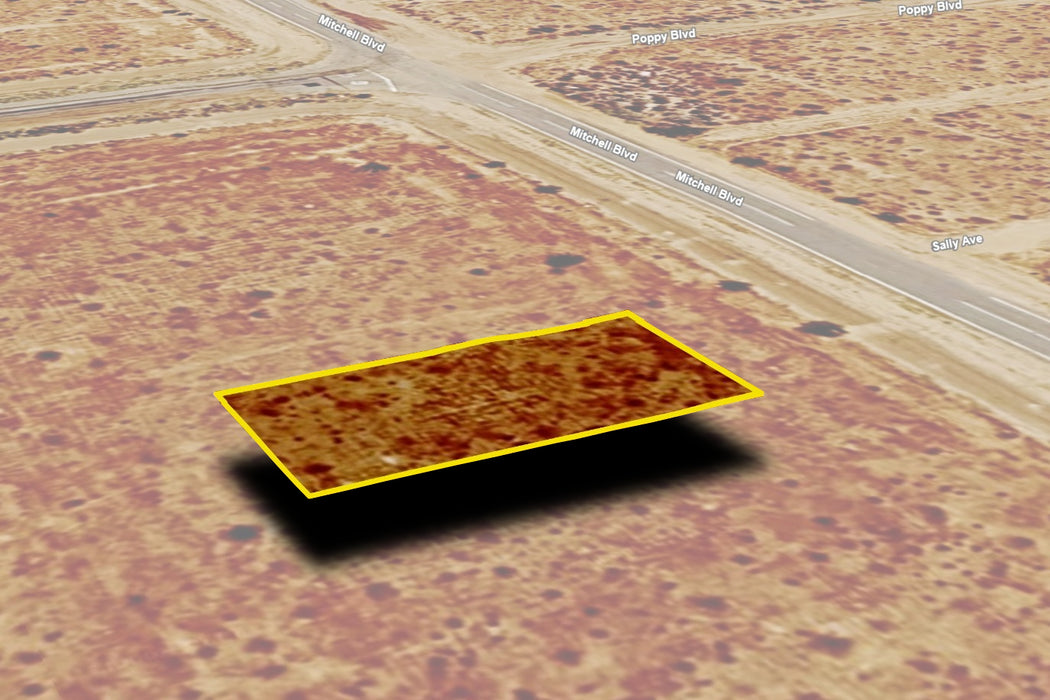0.22 Acre California City, Kern County, CA (Water & Paved Road)