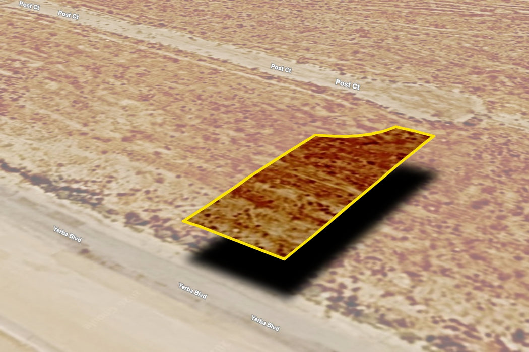 0.23 Acre California City, Kern County, CA (Water)