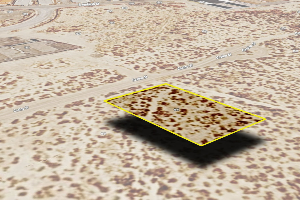 0.23 Acre Pahrump, Nye County, NV (Power)