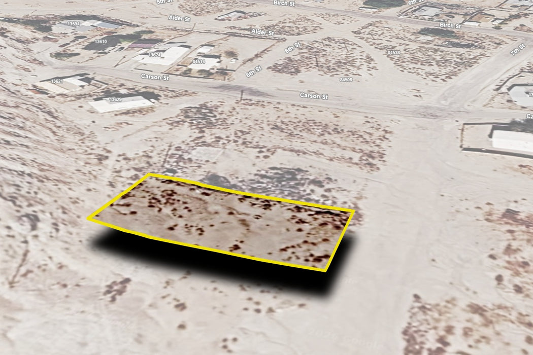 0.24 Acre Trona, San Bernardino County, CA (Power & Water)