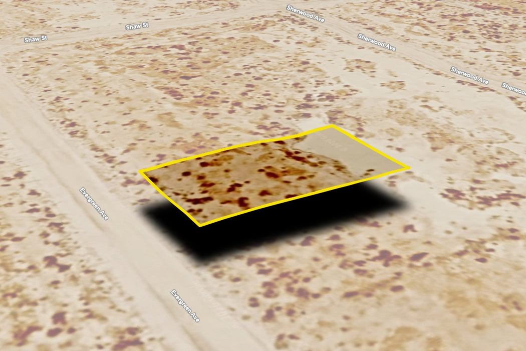 0.26 Acre California City, Kern County, CA (Water)