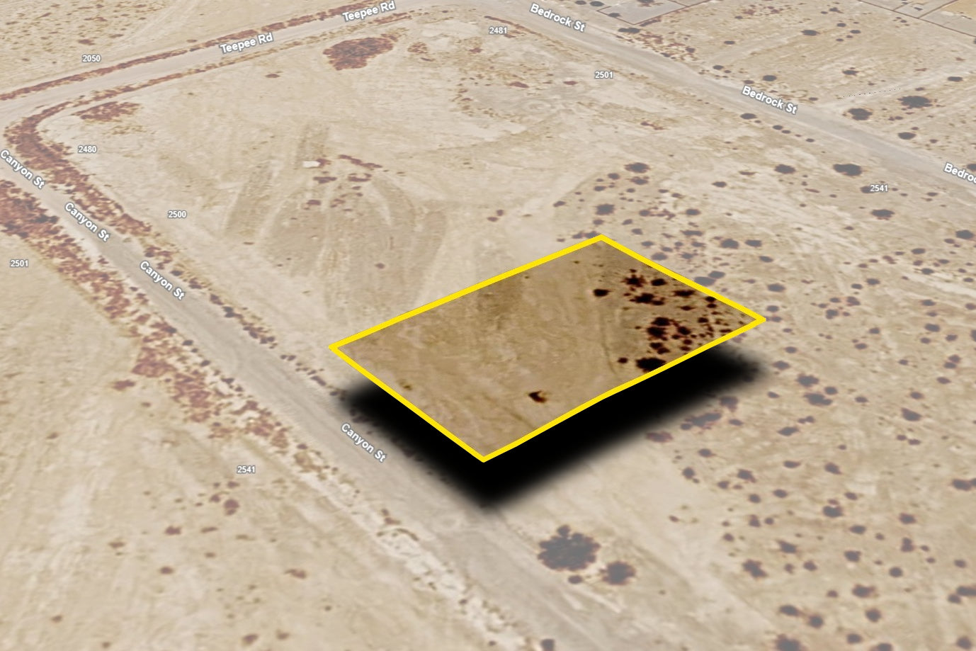 0.34 Acre Pahrump, Nye County, NV (Power)