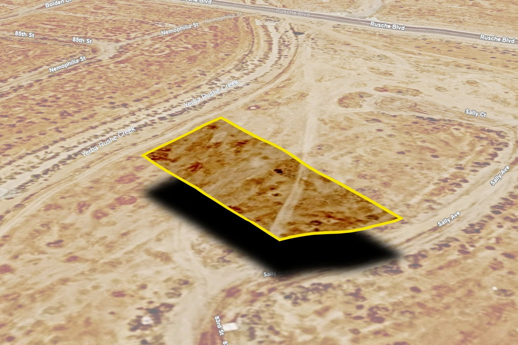 0.51 Acre California City, Kern County, CA (Water)