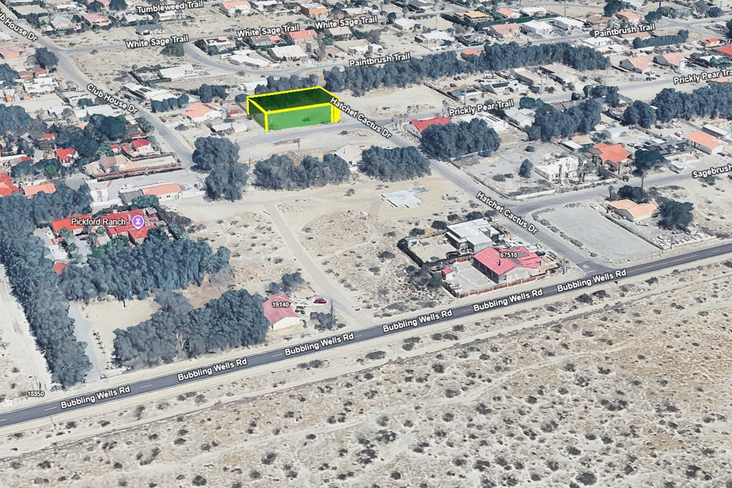 0.31 Acre Desert Hot Springs, Riverside County, CA (Power, Water, & Paved Road)