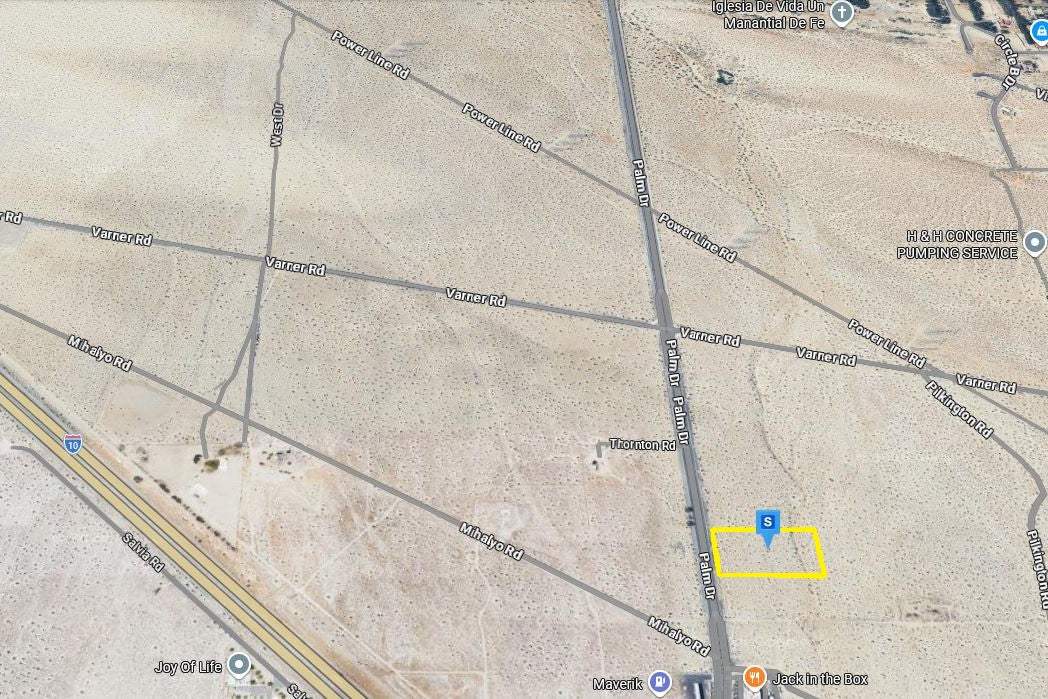 4.58 Acres Cathedral City, Riverside County, CA (Power & Paved Road)