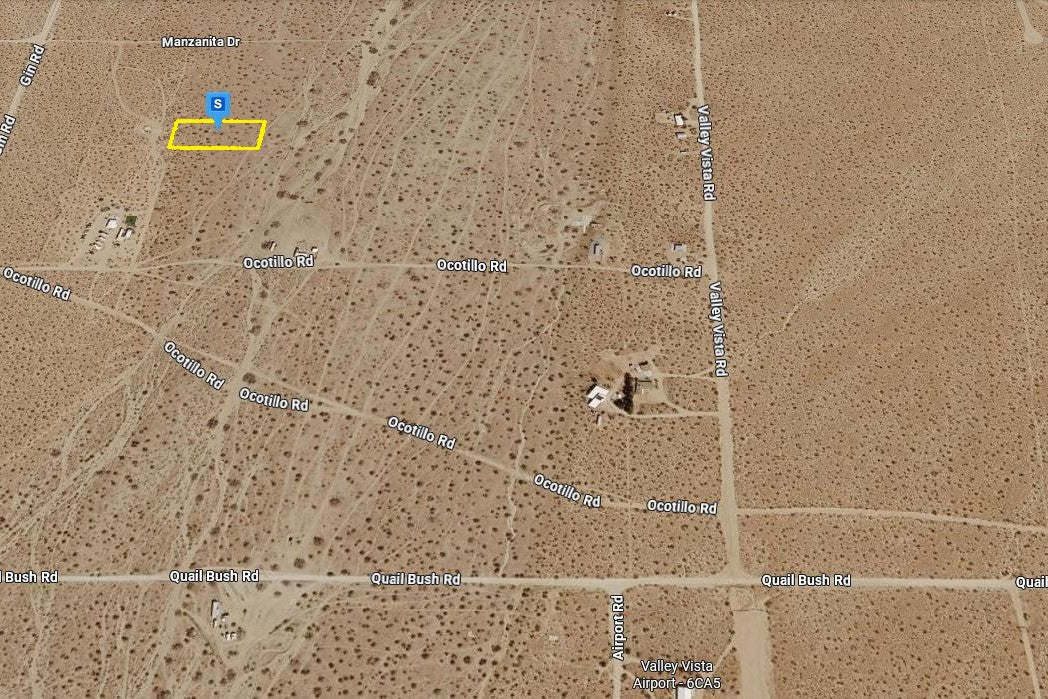 1.25 Acres Landers, San Bernardino County, CA (Power)
