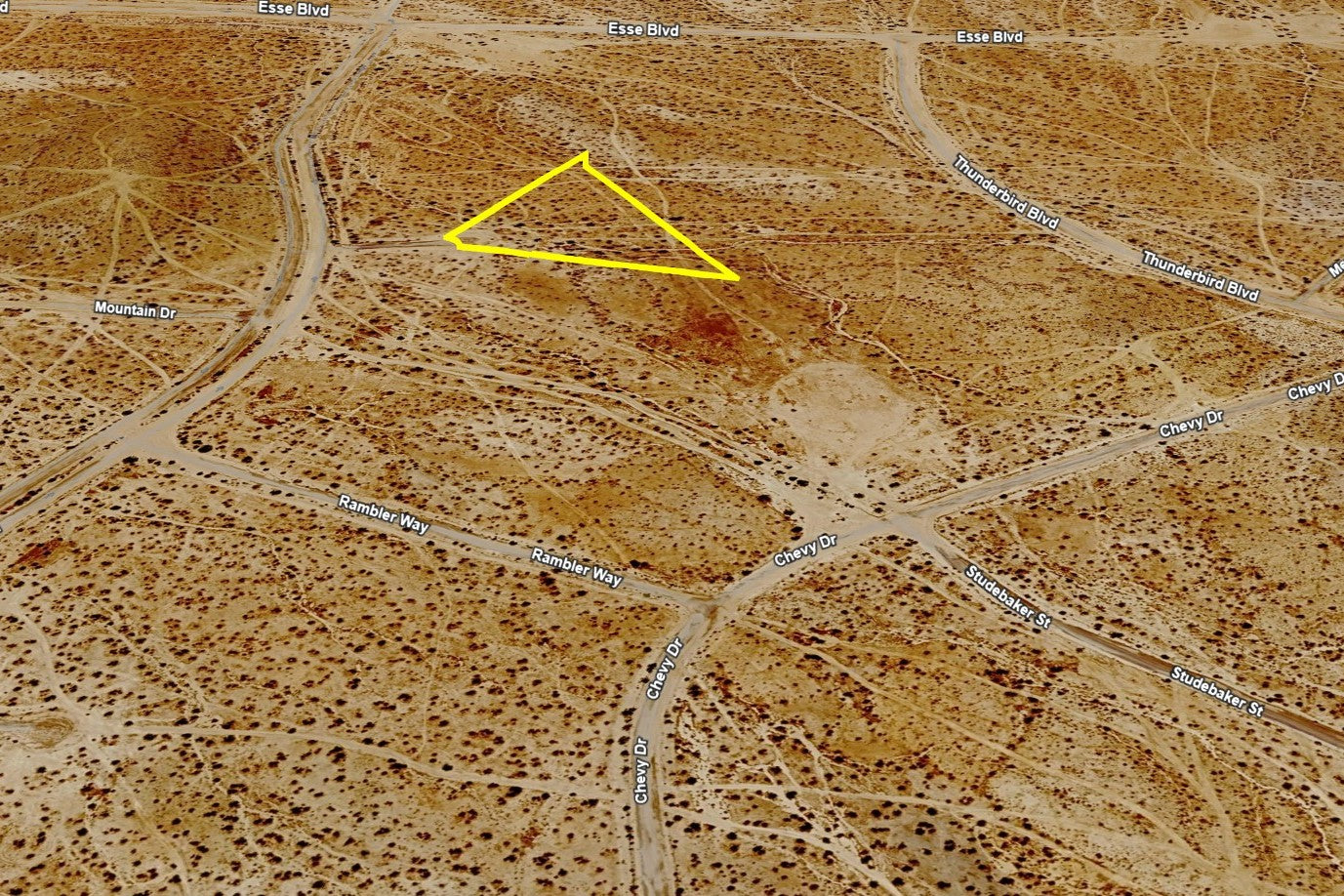 2.50 Acres California City, Kern County, CA