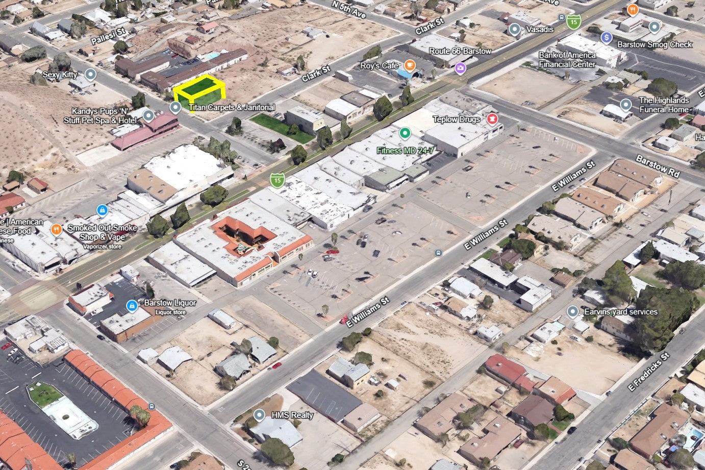 0.09 Acre Barstow, San Bernardino County, CA (Power, Water, & Paved Road)