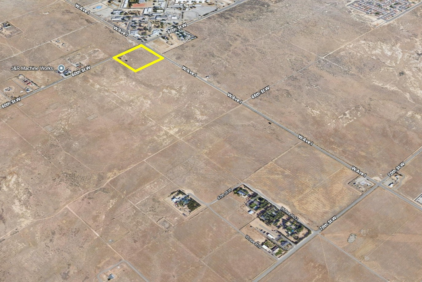 8.81 Acres Lancaster, Los Angeles County, CA (Commercial Lot, Power, & Paved Road)