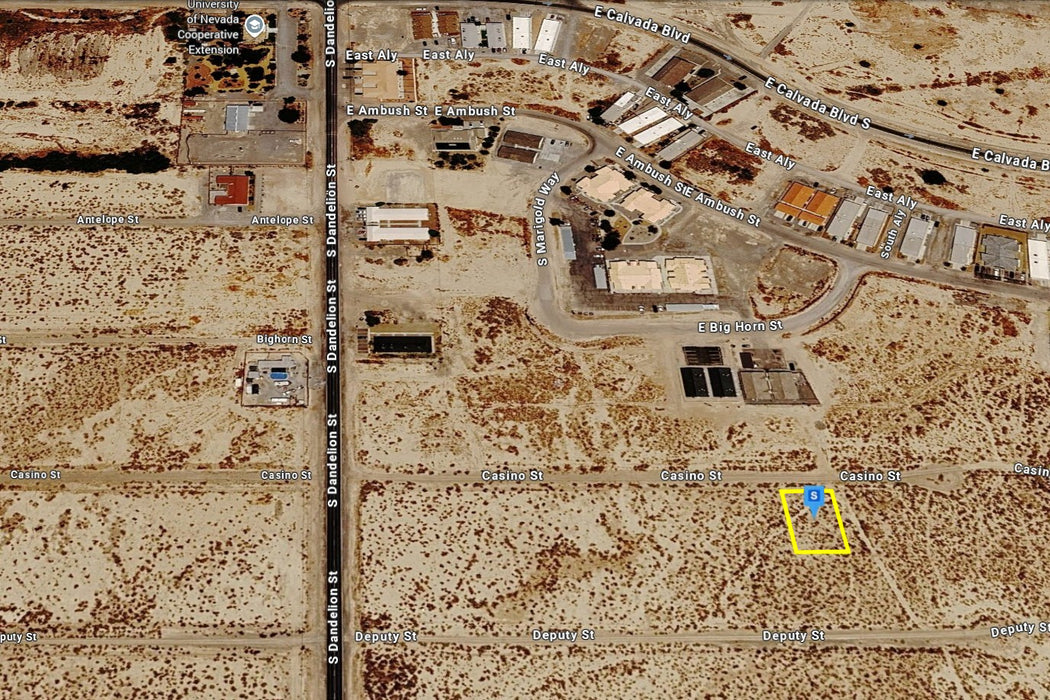 0.23 Acre Pahrump, Nye County, NV (Power)