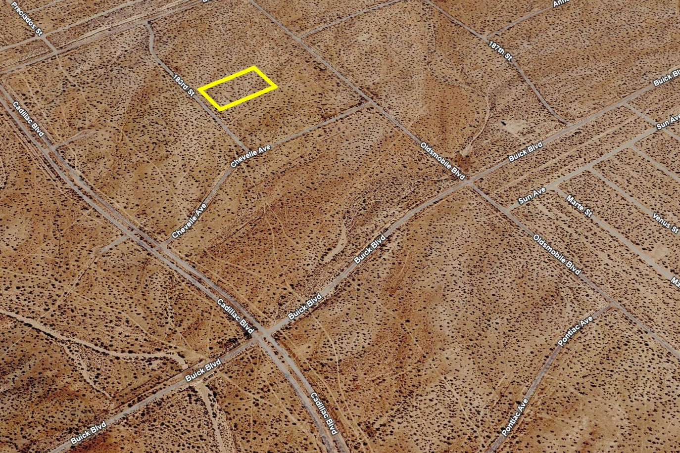 2.35 Acres California City, Kern County, CA