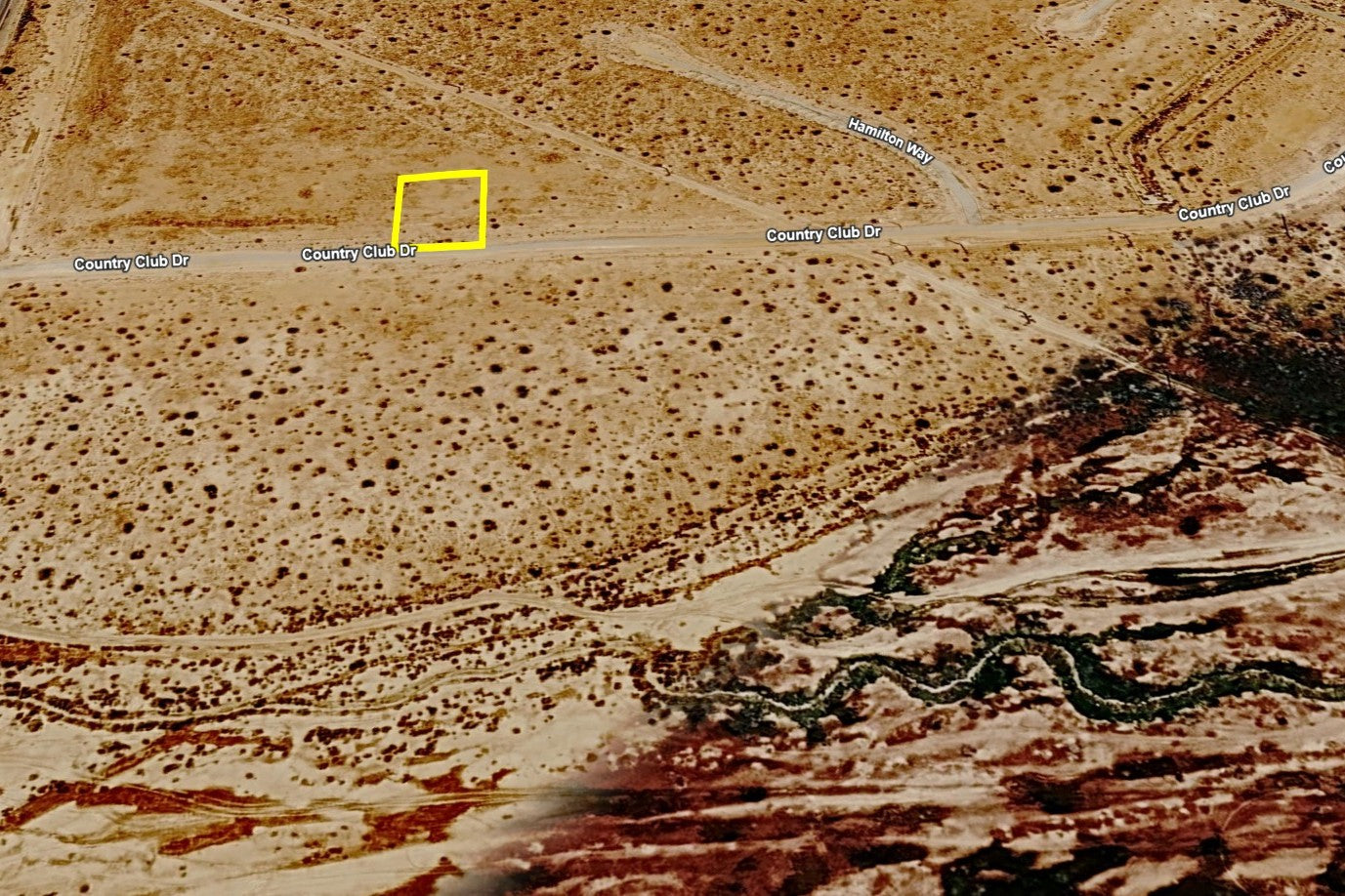 0.22 Acre California City, Kern County, CA (Power)