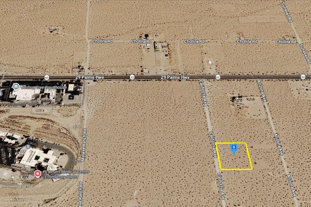 2.31 Acres Joshua Tree, San Bernardino County, CA (Power)