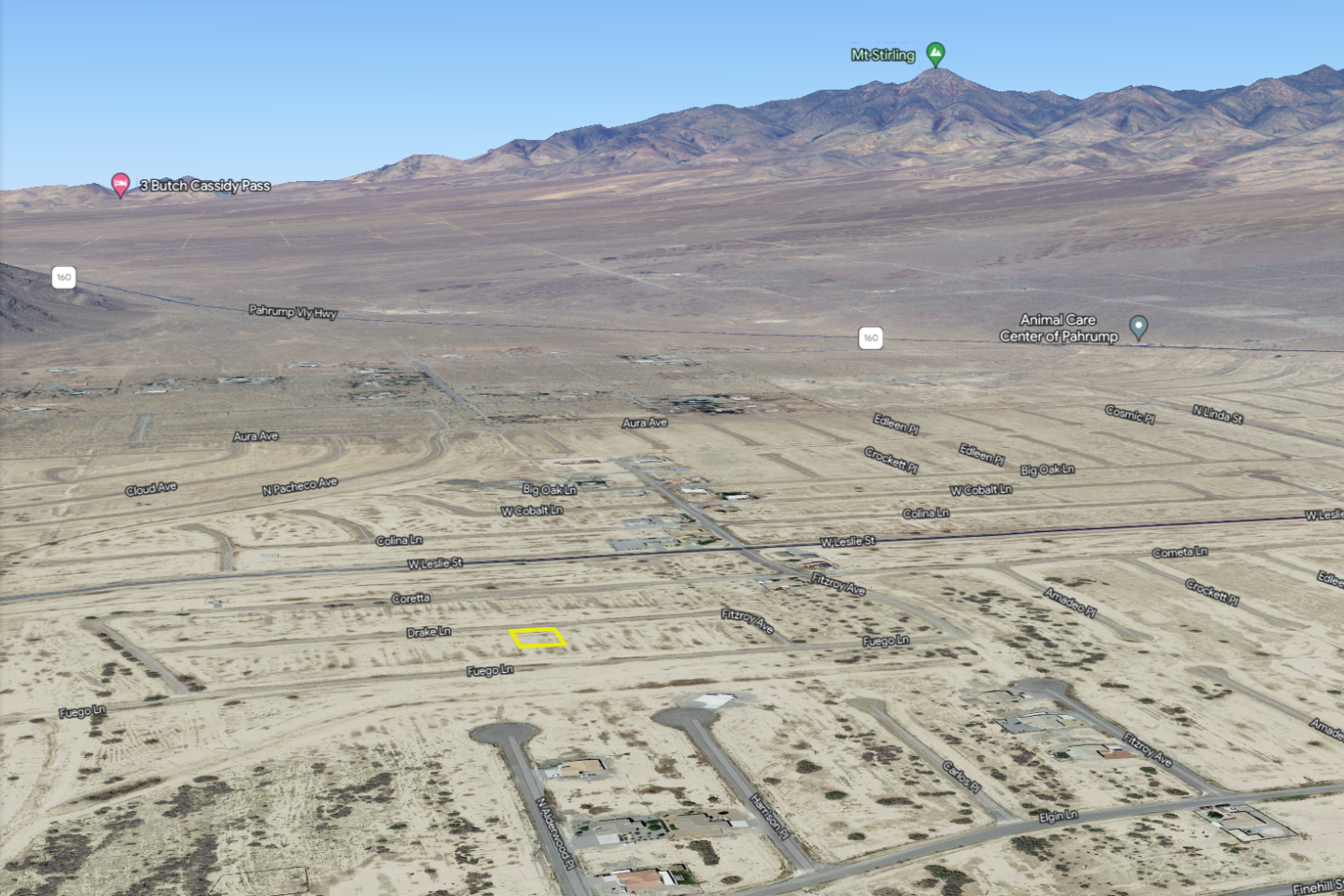 0.23 Acre Pahrump, Nye County, NV