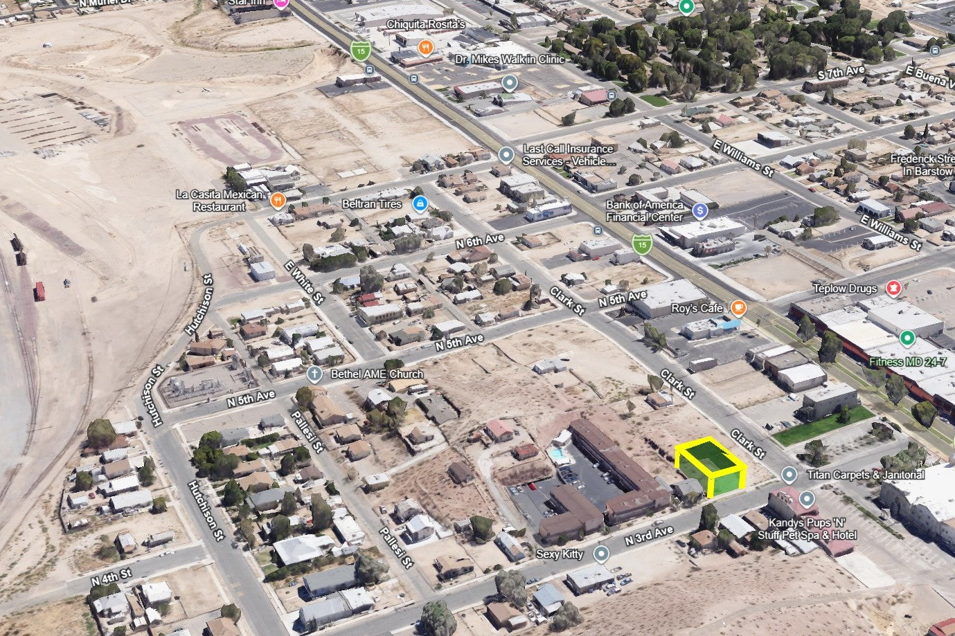 0.09 Acre Barstow, San Bernardino County, CA (Power, Water, & Paved Road)