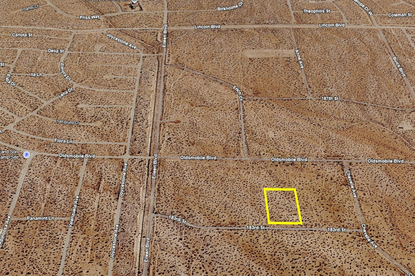 2.35 Acres California City, Kern County, CA