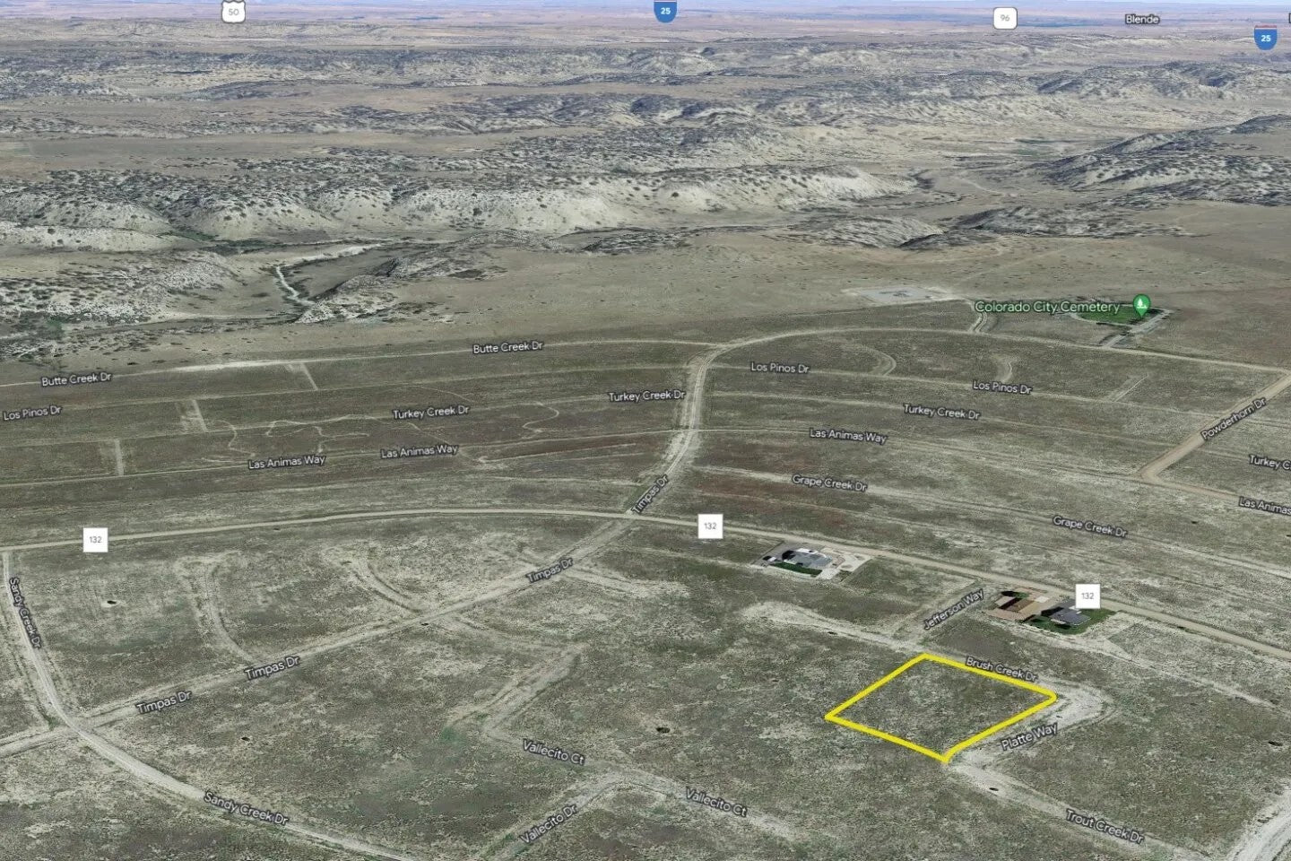 1.18 Acres Colorado City, Pueblo County, CO (Commercial Lot & Power)