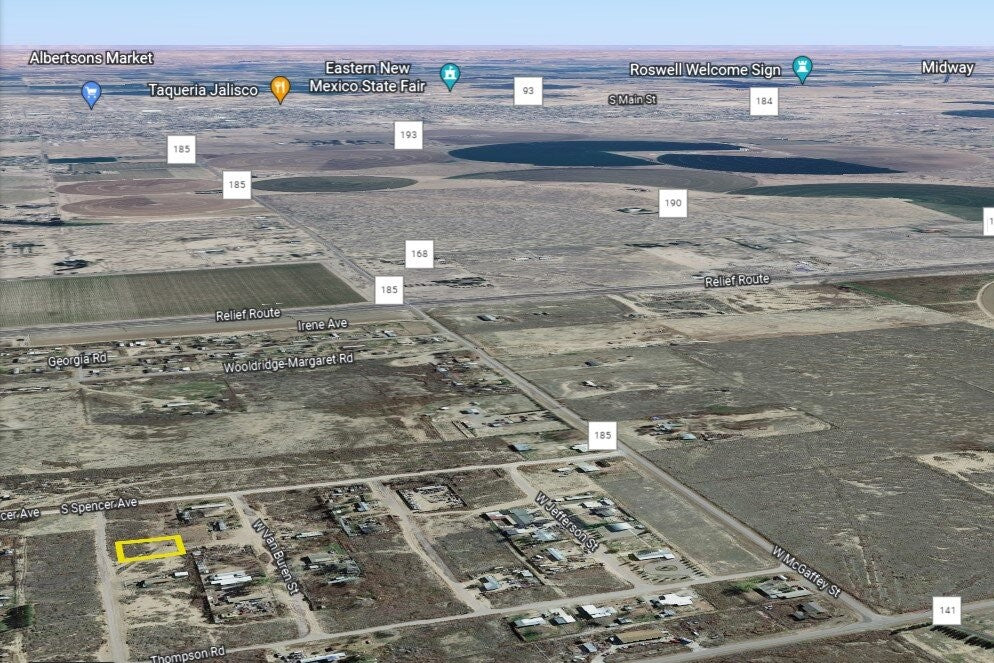 0.35 Acre Roswell, Chaves County, NM (Power)